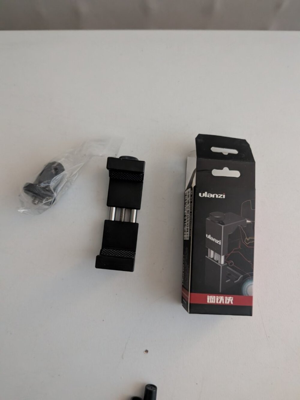 Cell Phone Tripod Mount Adapter Kit Smartphone Holder Head iPhone Android Mobile